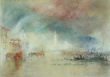 Uitzicht op Venetië vanaf La Giudecca